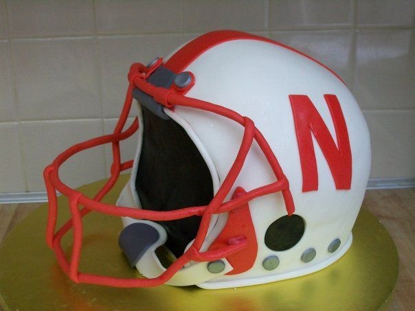 Football Helmet Cake