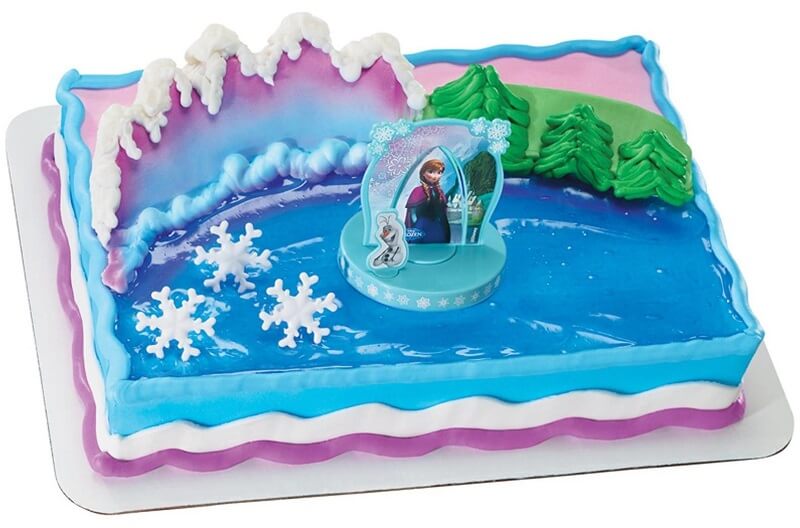 Frozen Birthday Cake Decorations