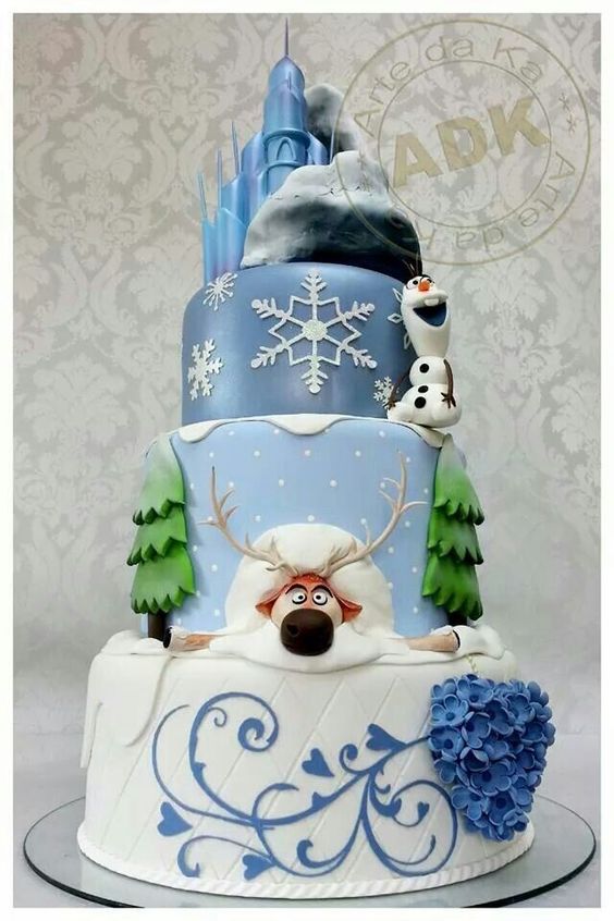 Frozen Birthday Cakes Pinterest