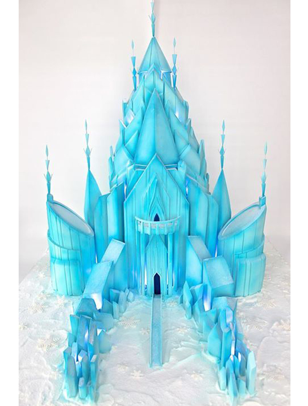 Frozen Castle Birthday Cake Ideas Frozen Castle Birthday Cake Ideas