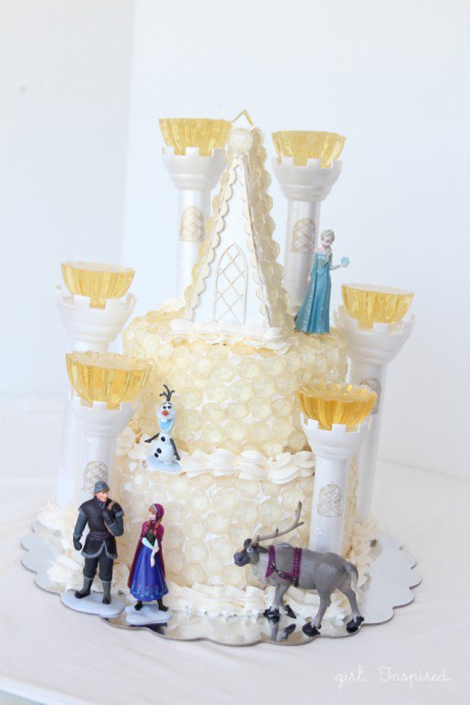 Frozen Ice Castle Birthday Cake Frozen Ice Castle Birthday Cake