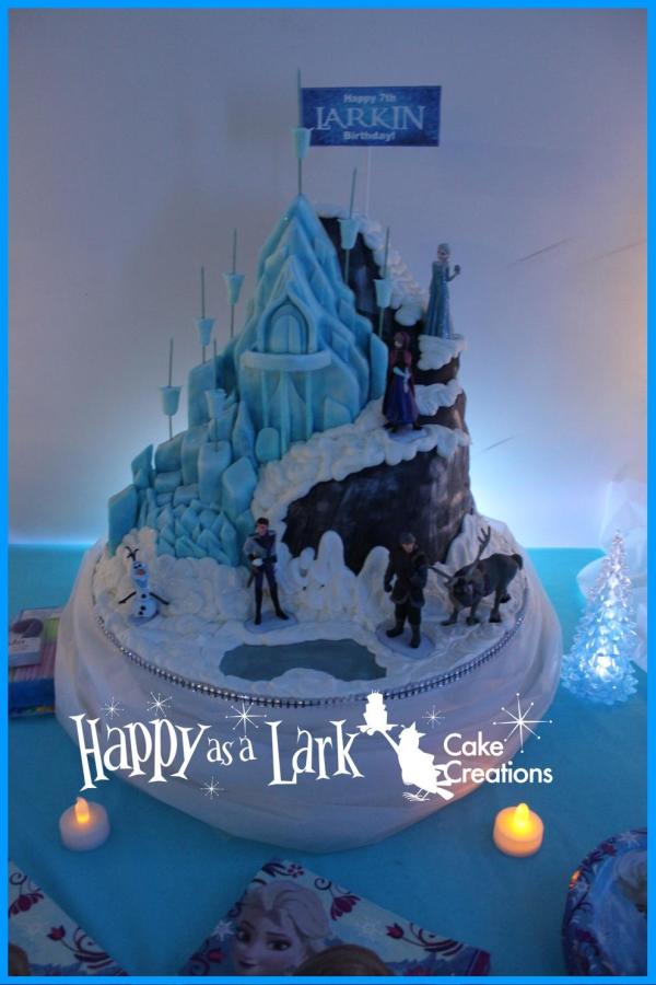 Frozen Ice Castle Cake Frozen Ice Castle Cake