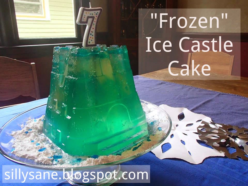 Frozen Ice Castle Cake