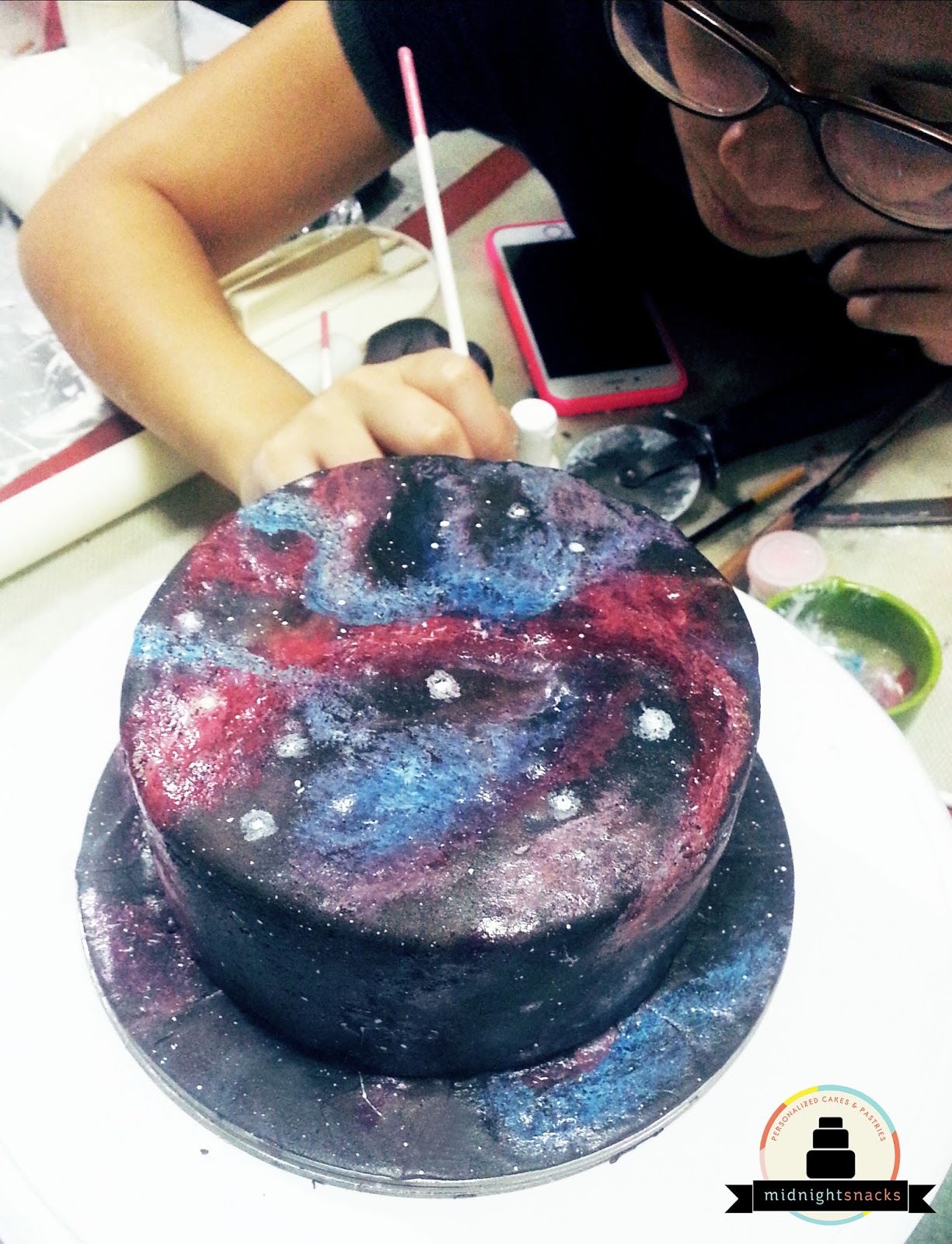 Galaxy Cake