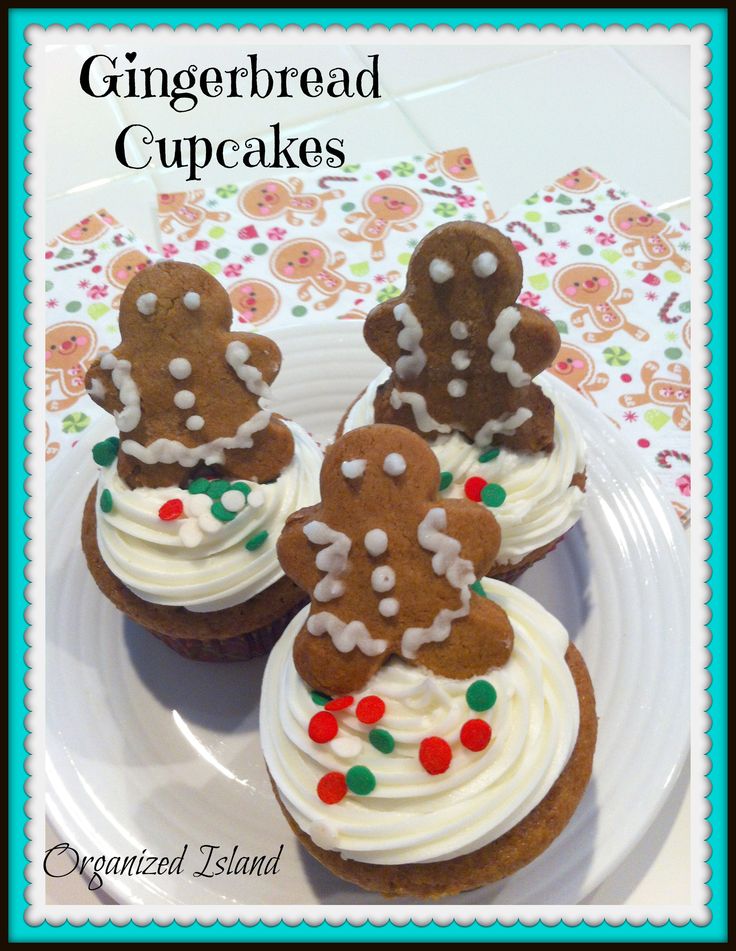 Gingerbread Cupcakes