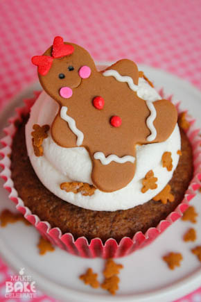 Gingerbread Cupcakes