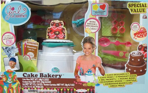 Girl Gourmet Cake Bakery Set Girl Gourmet Cake Bakery Set