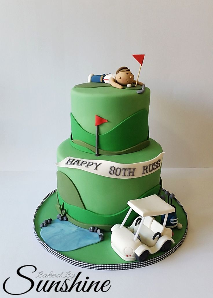 Golf Birthday Cake Ideas