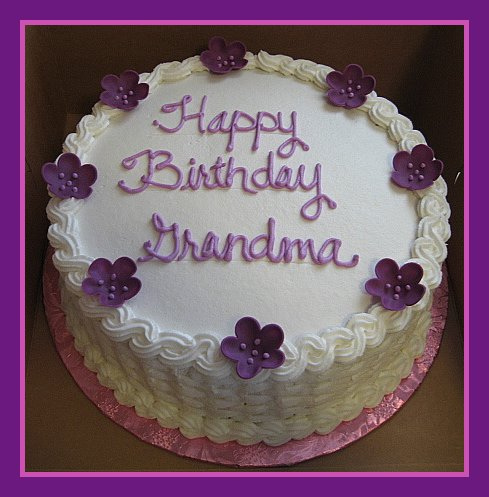 Grandma Birthday Cake