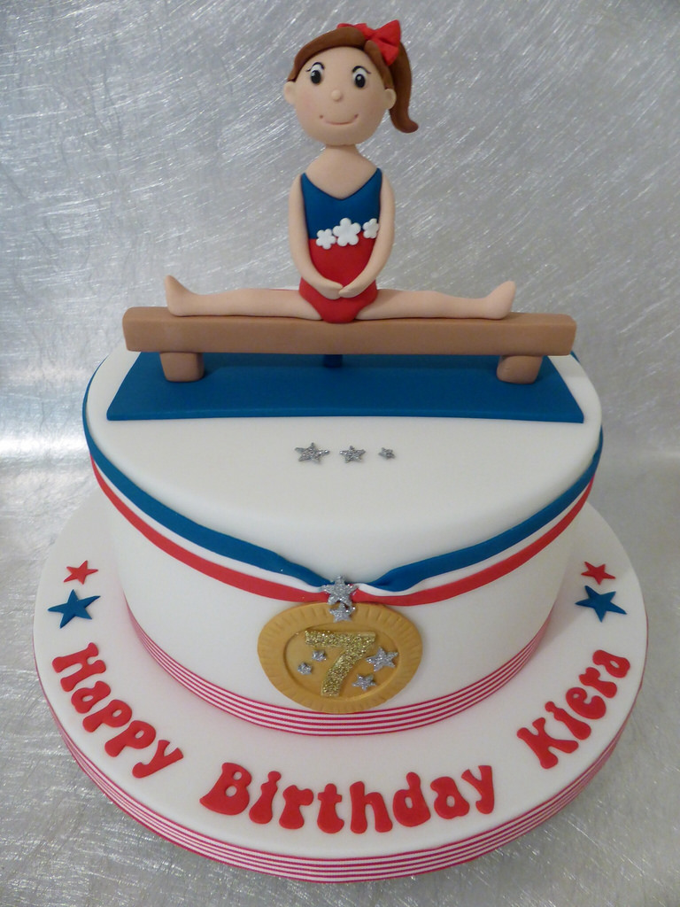 Gymnastics Cake