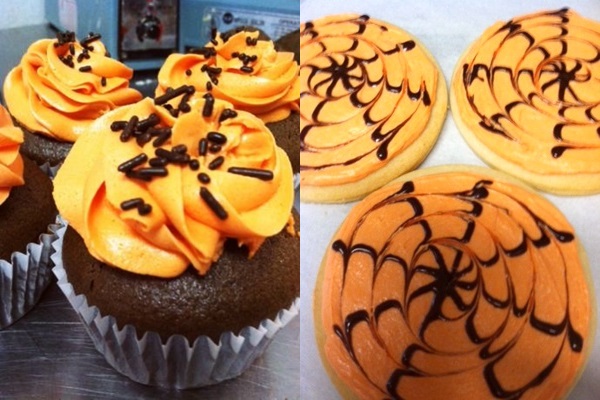 Halloween Cookies and Cupcakes