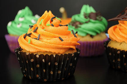 Halloween Cookies and Cupcakes