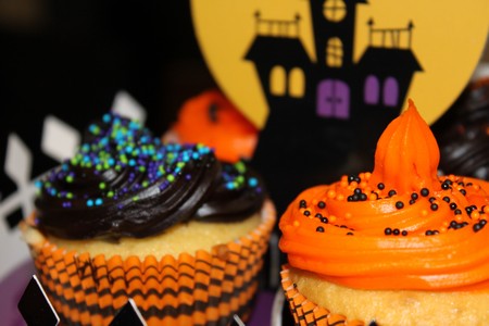 Halloween Cupcake Display