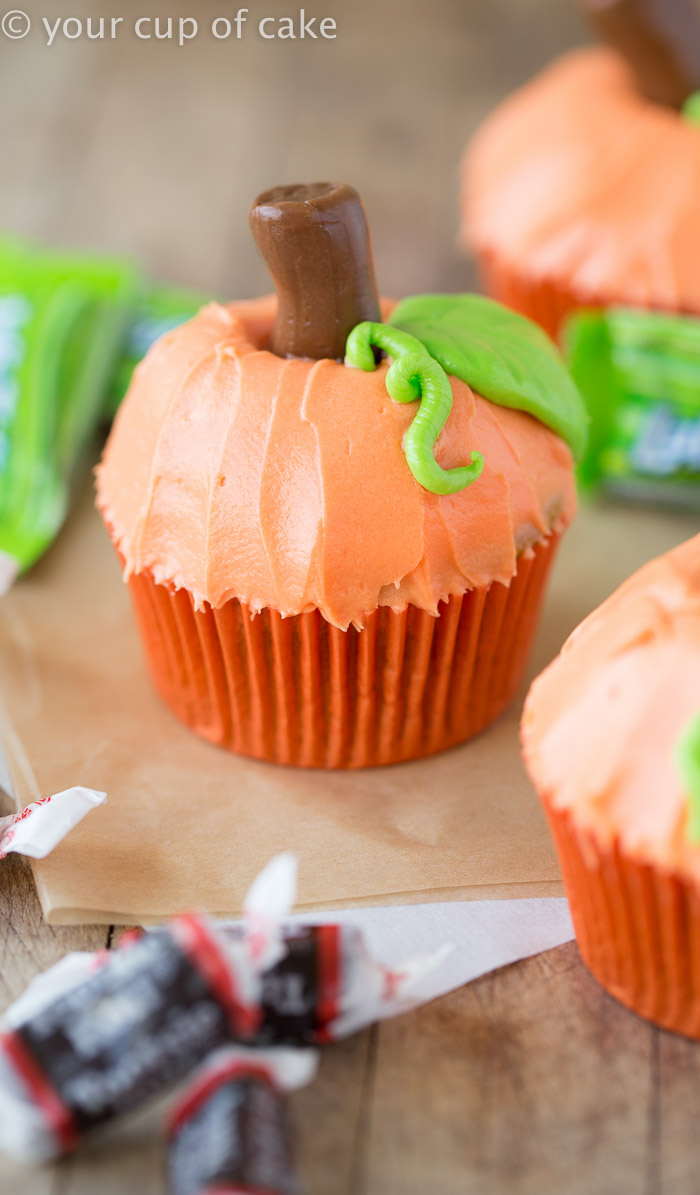 Halloween Cupcake Pumpkin Patch