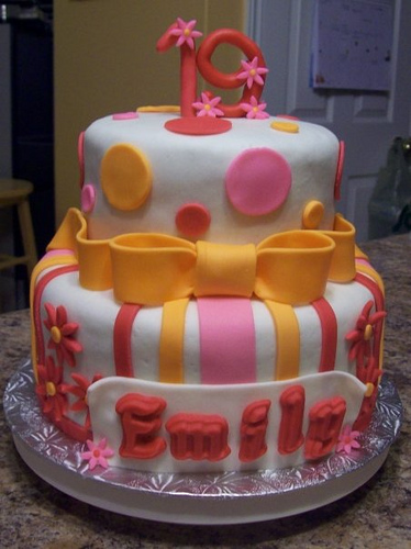 Happy 19th Birthday Cake