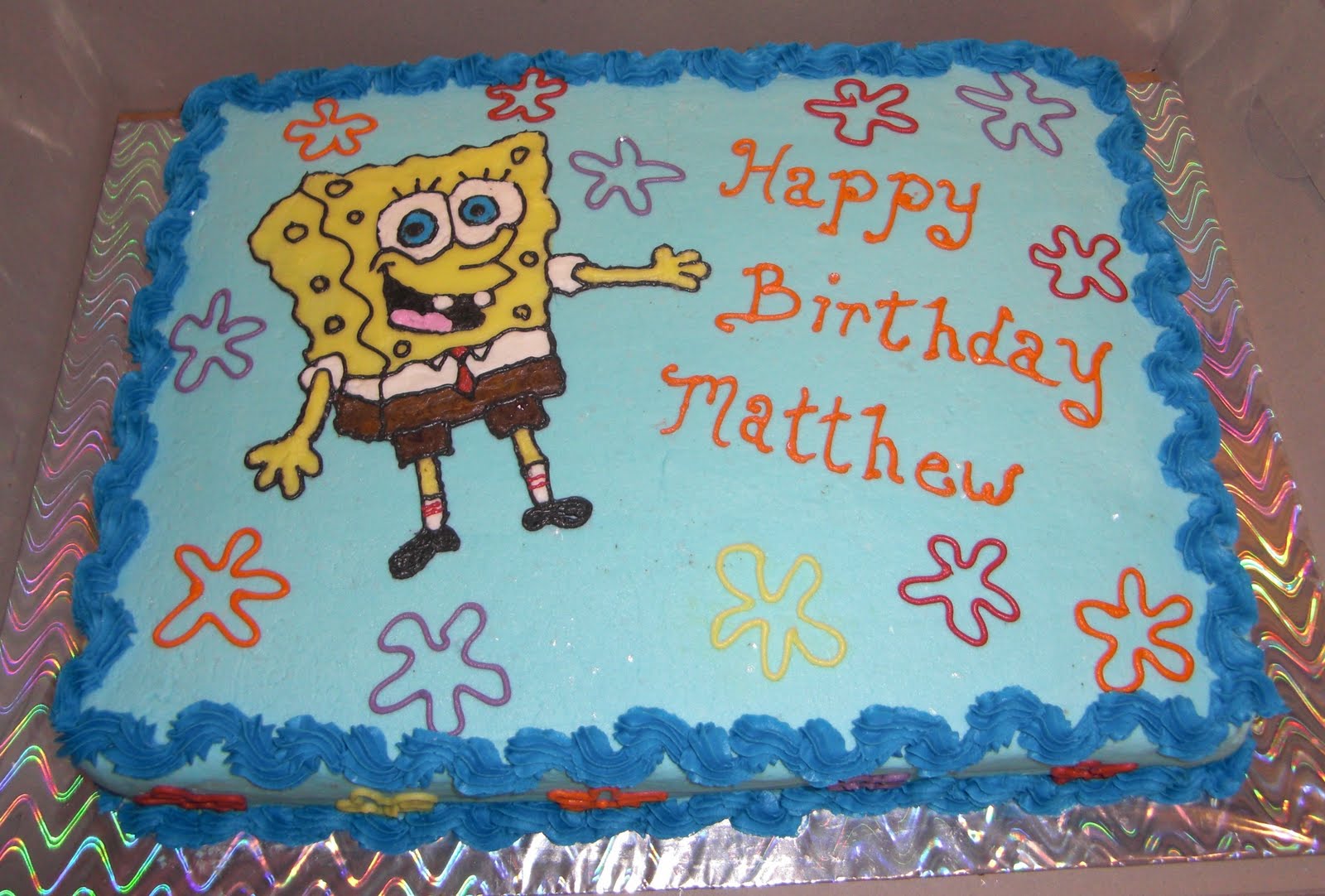 Happy Birthday Matthew Cake