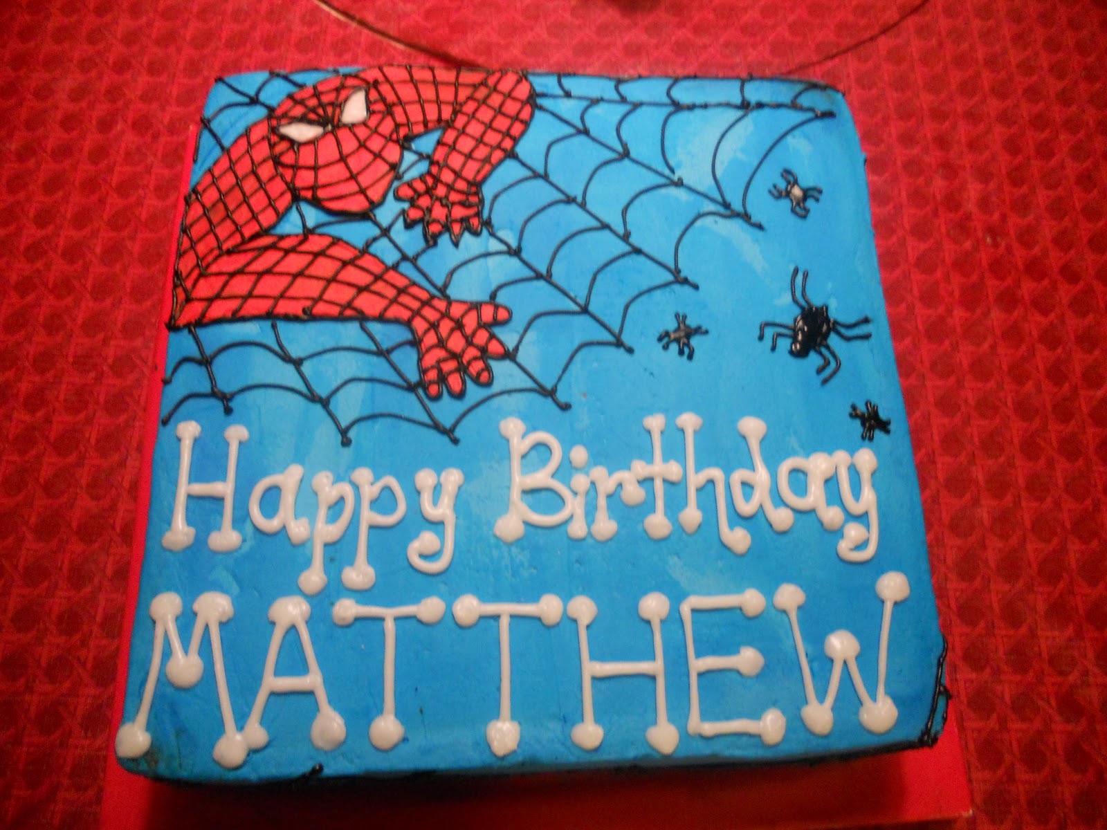 Happy Birthday Matthew Cake