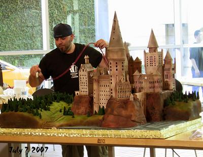 Harry Potter Hogwarts Castle Cake