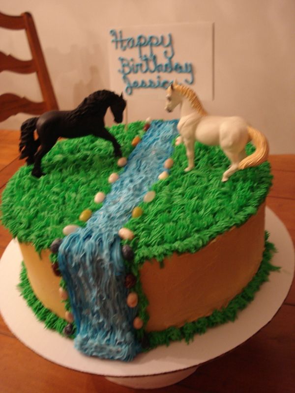 Horse Birthday Cake Horse Birthday Cake