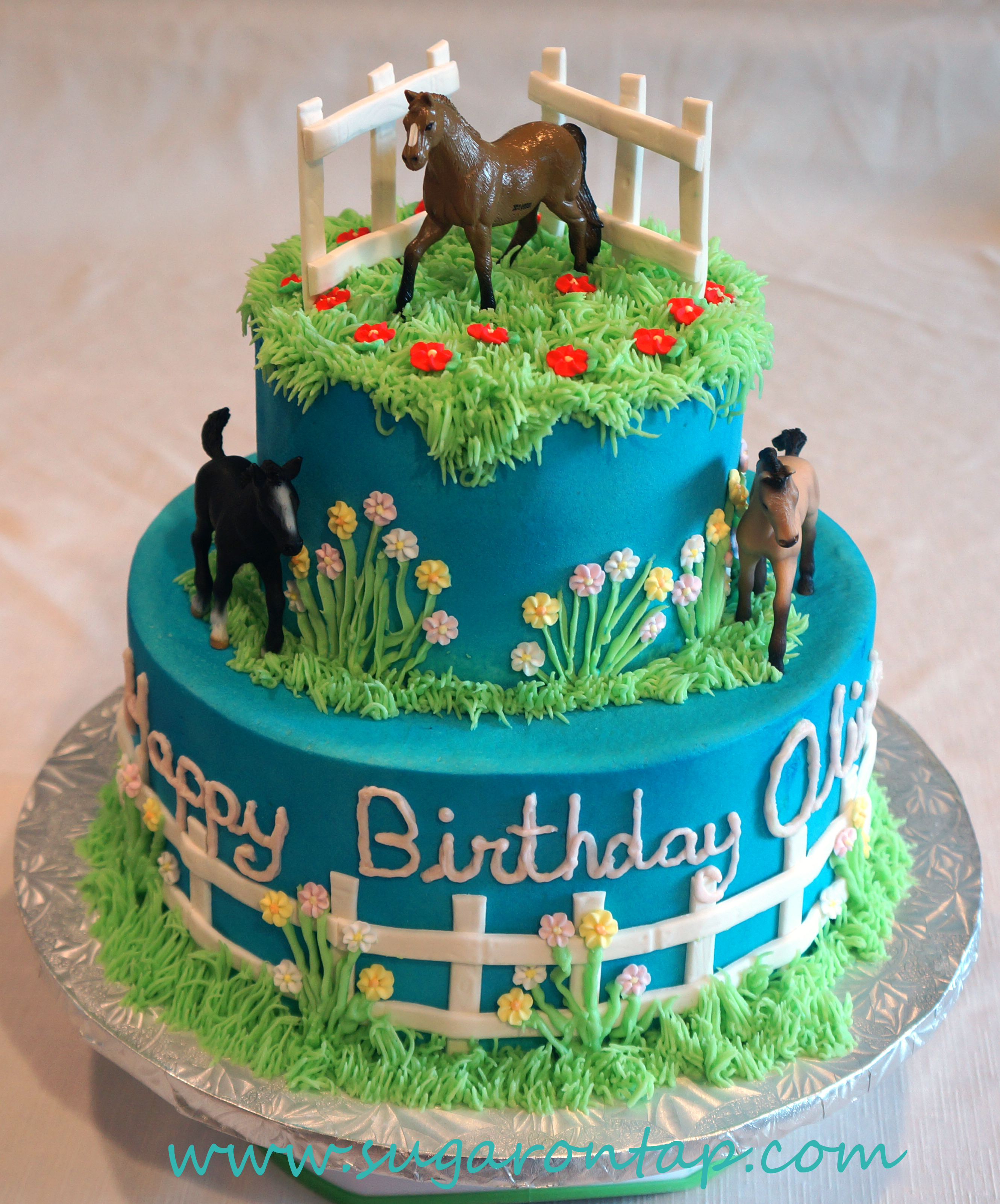 Horse Birthday Cake Horse Birthday Cake
