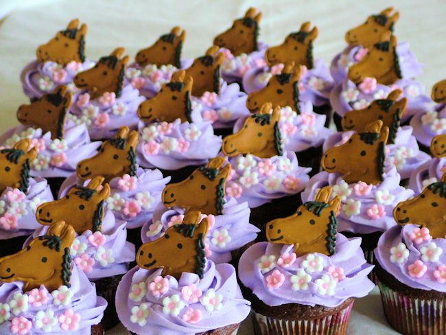 Horse Cupcake Cake Horse Cupcake Cake