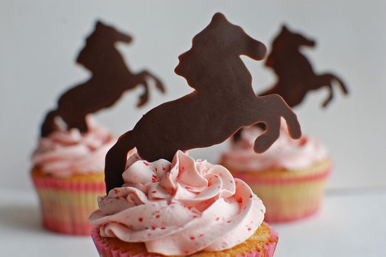 Horse Cupcake Topper