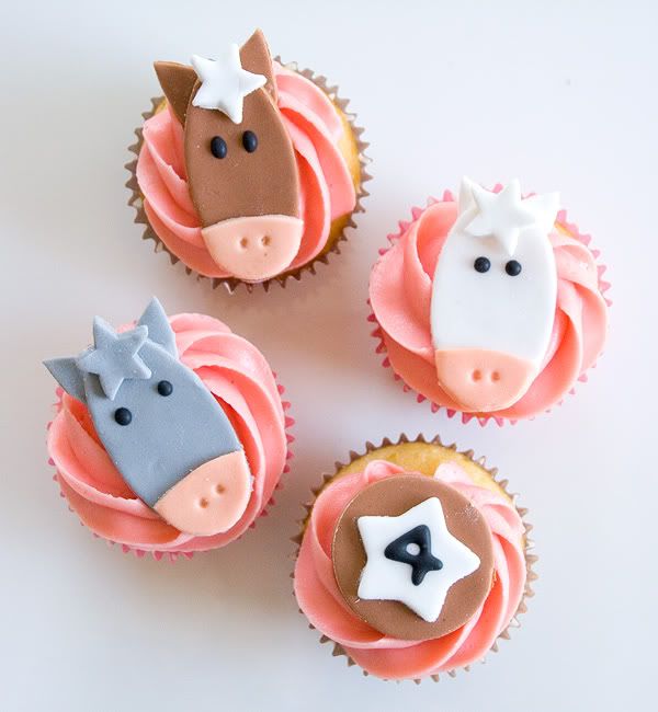 Horse Cupcakes