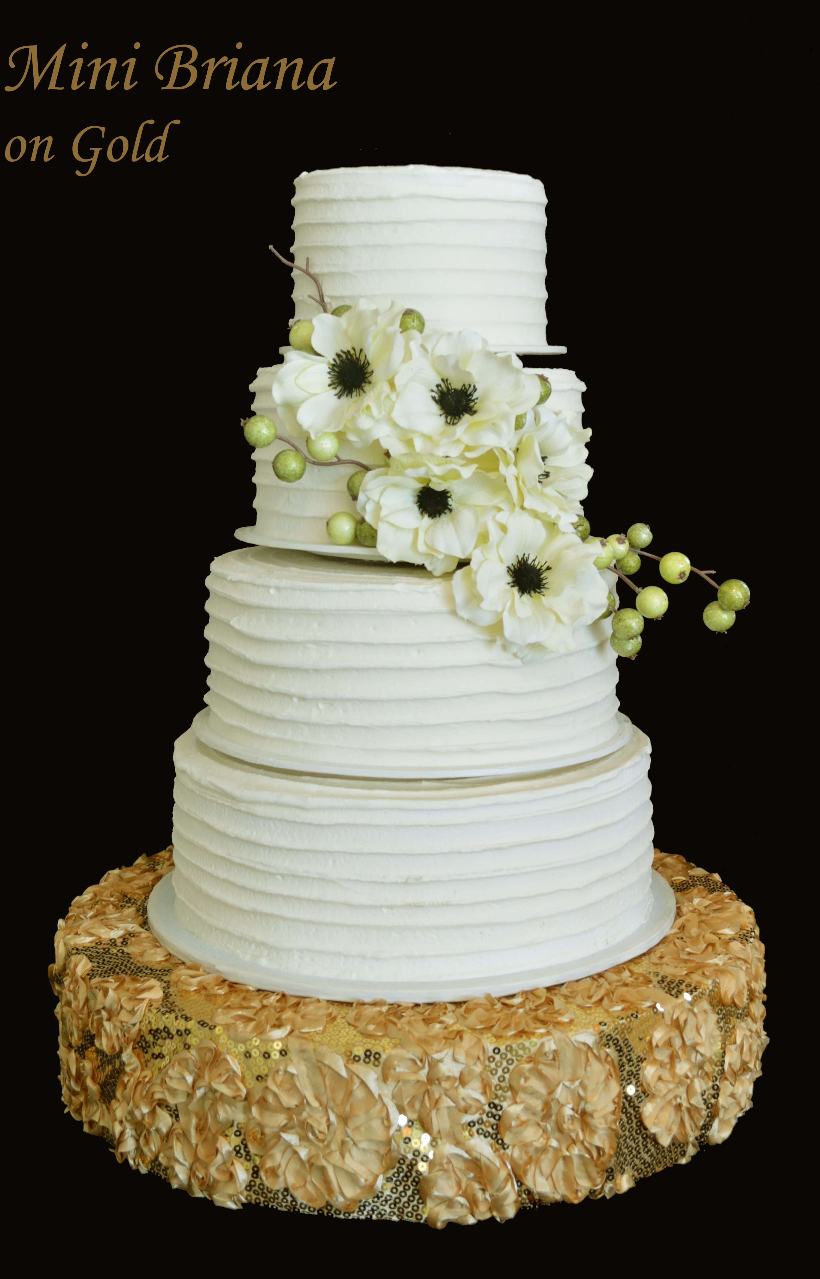 Hunter Green Wedding Cakes