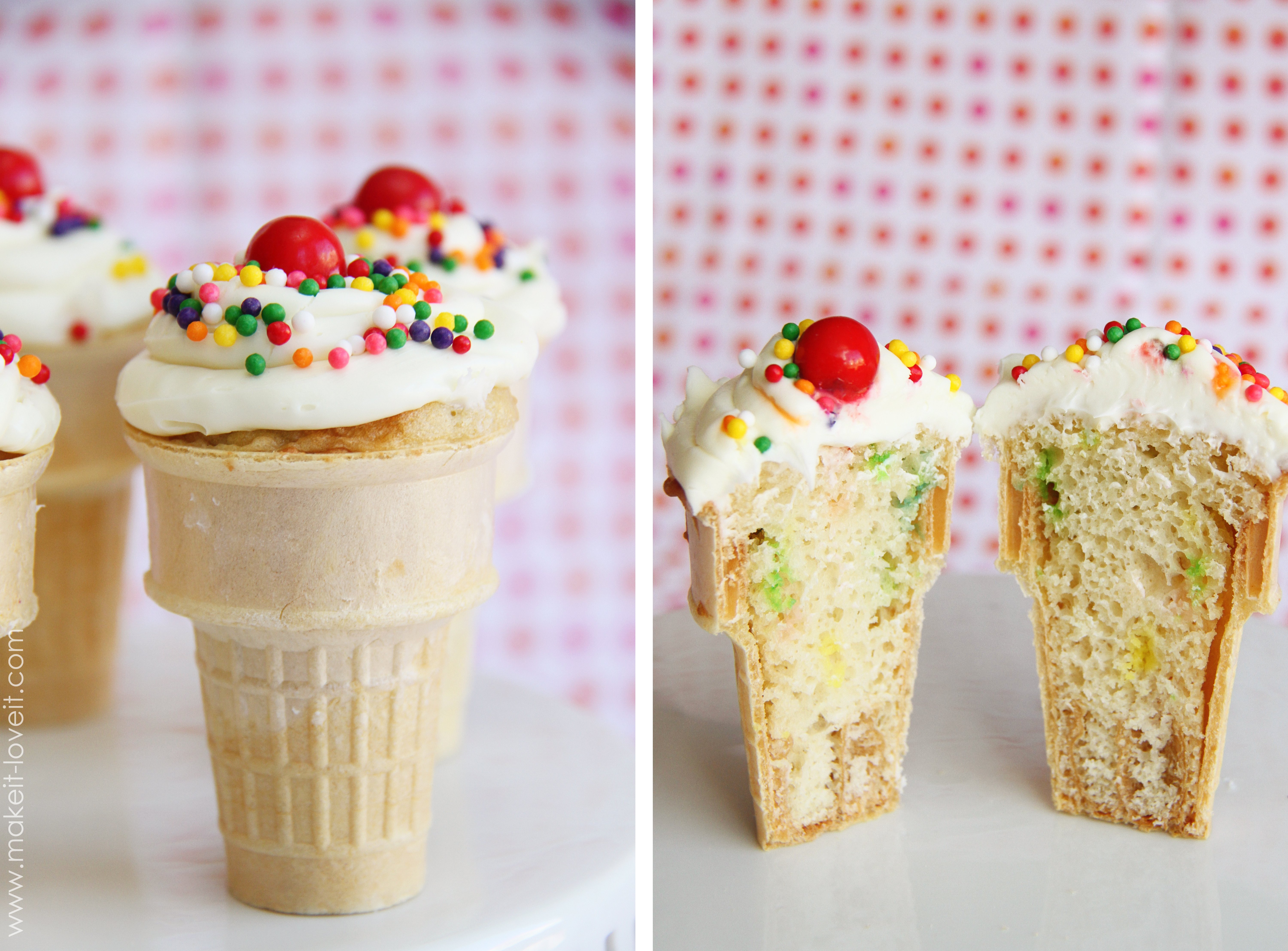 Ice Cream Cone Cupcakes Ice Cream Cone Cupcakes