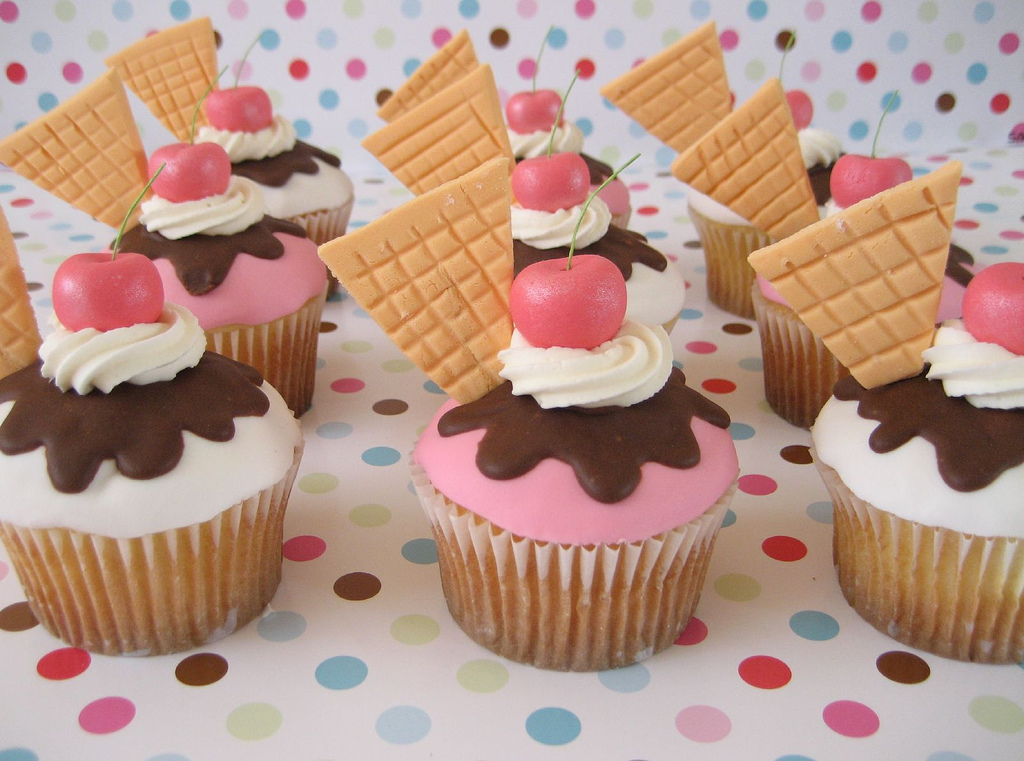 Ice Cream Cupcakes