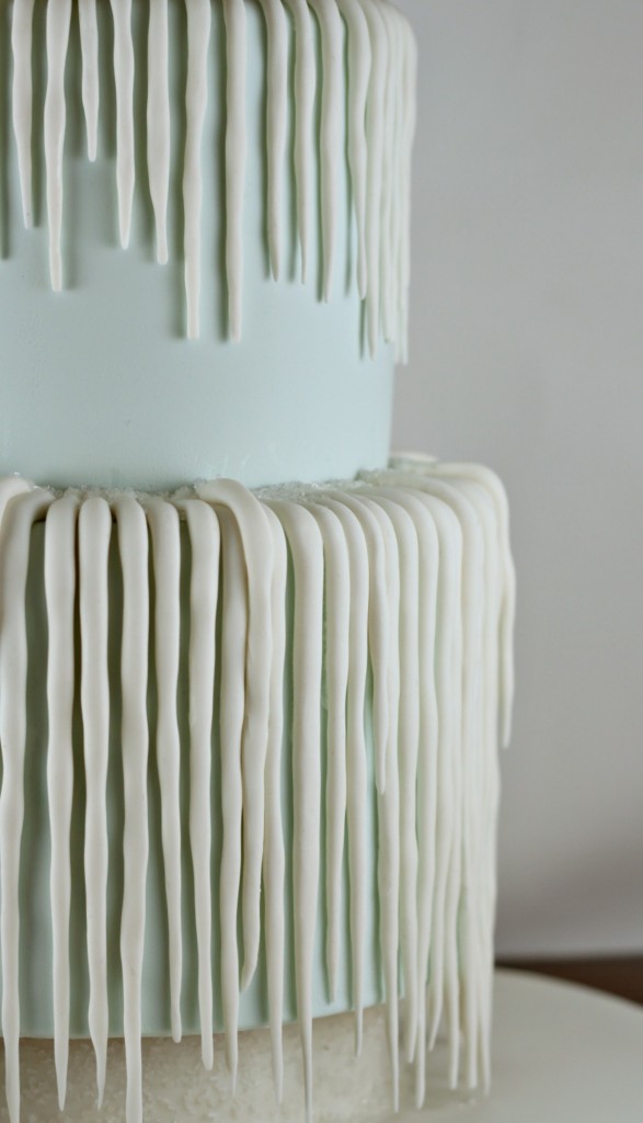 Icicle Birthday Cake