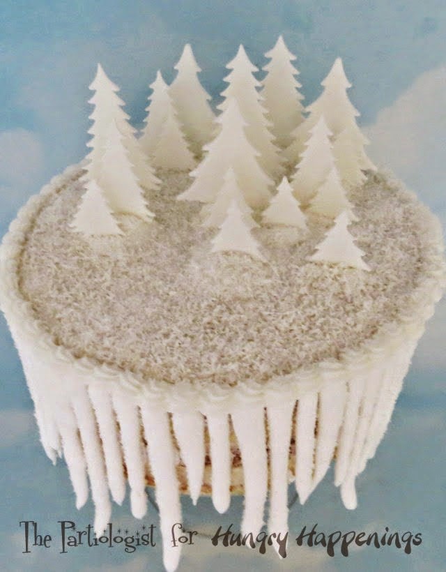 Icicle Cake Coconut