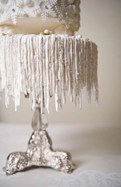 Icicle Wedding Cake Icicle Wedding Cake