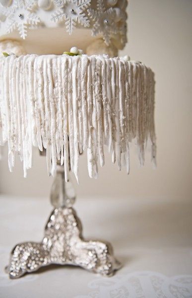 Icicle Wedding Cake