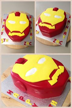 Iron Man Cake