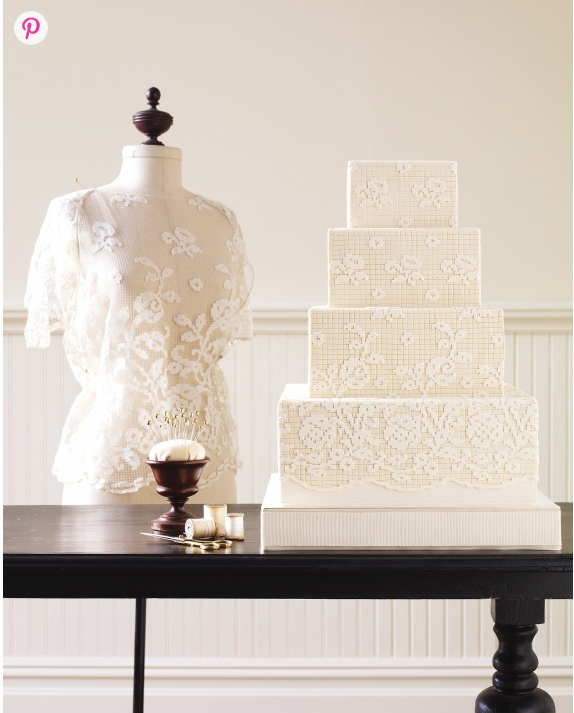 Lace Wedding Cake