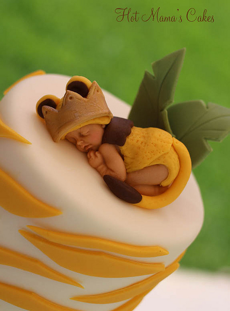 Lion King Baby Shower Cake