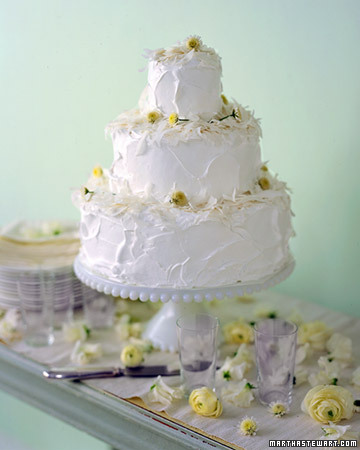 Martha Stewart Coconut Wedding Cake