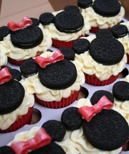 Mickey and Minnie Mouse Cupcake Ideas