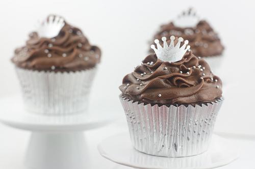 Mini Chocolate Peppermint Cupcakes