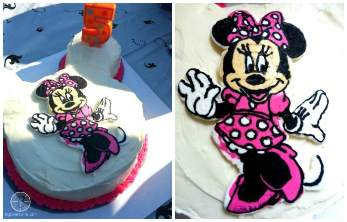 Minnie Mouse Buttercream Birthday Cake
