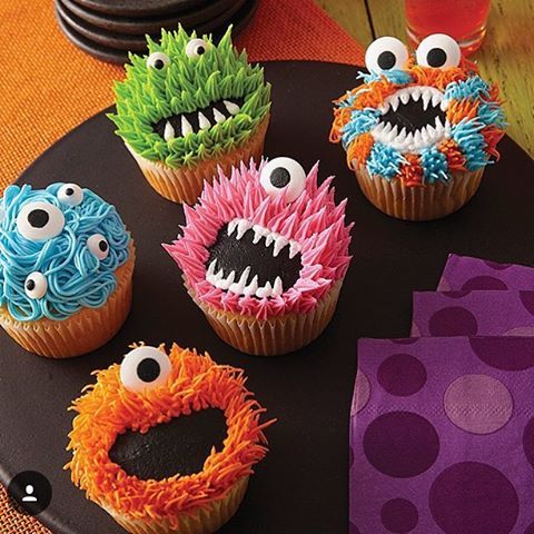 Monster Cupcakes