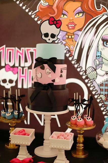 Monster High Birthday Party Cake