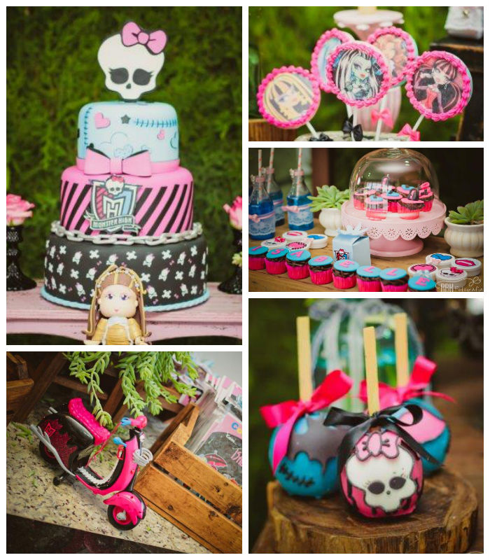 Monster High Themed Birthday Party