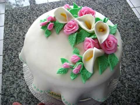 Mother's Day Fondant Cake