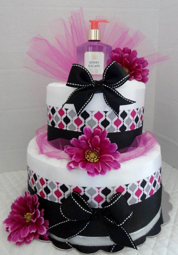 Mother's Day Gift Towel Cake Ideas
