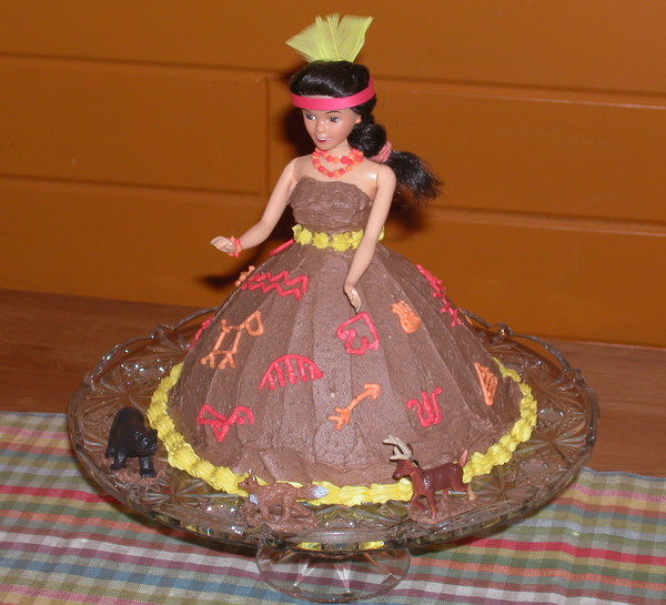 Native American Birthday Cake Native American Birthday Cake