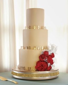 New Year's Eve Wedding Cake Idea