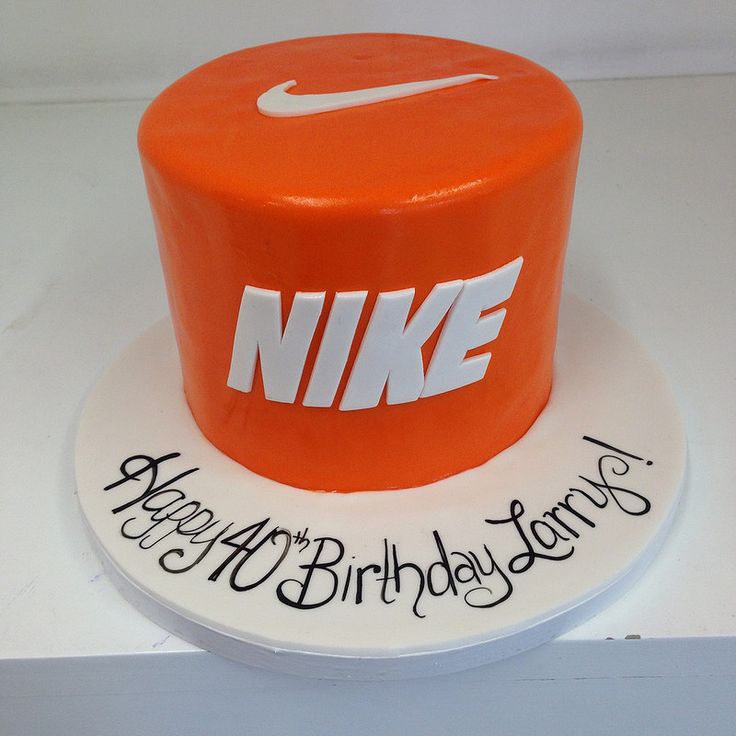 Nike Birthday Cake