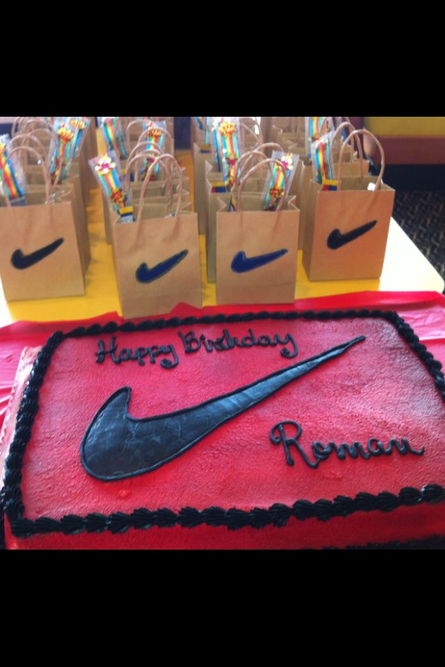 Nike Birthday Party Ideas